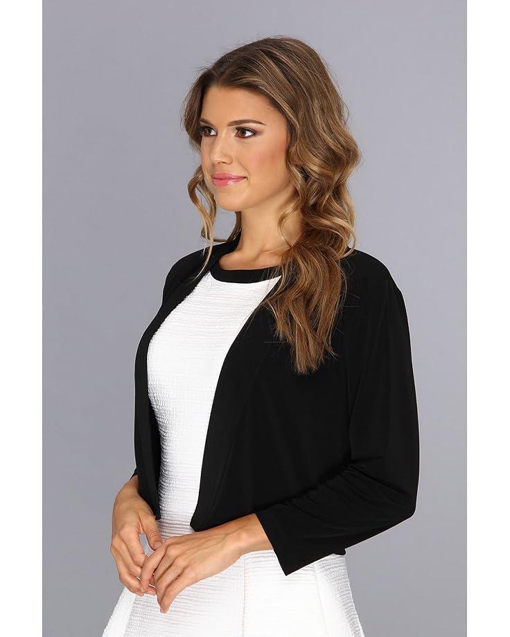 Solid Rayon Knit Shrug Product Image