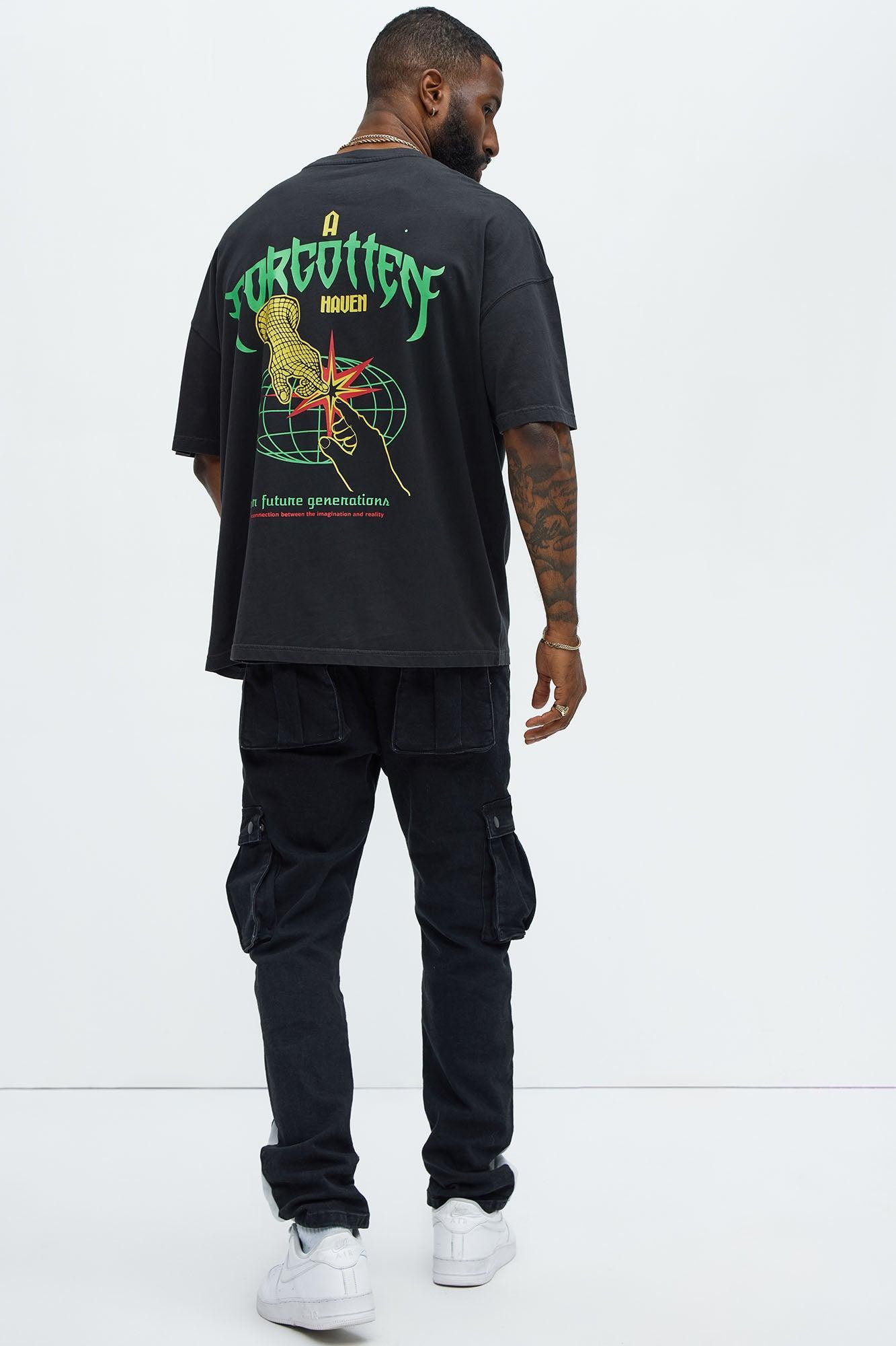 For Future Generations Oversized Short Sleeve Tee - Black Product Image