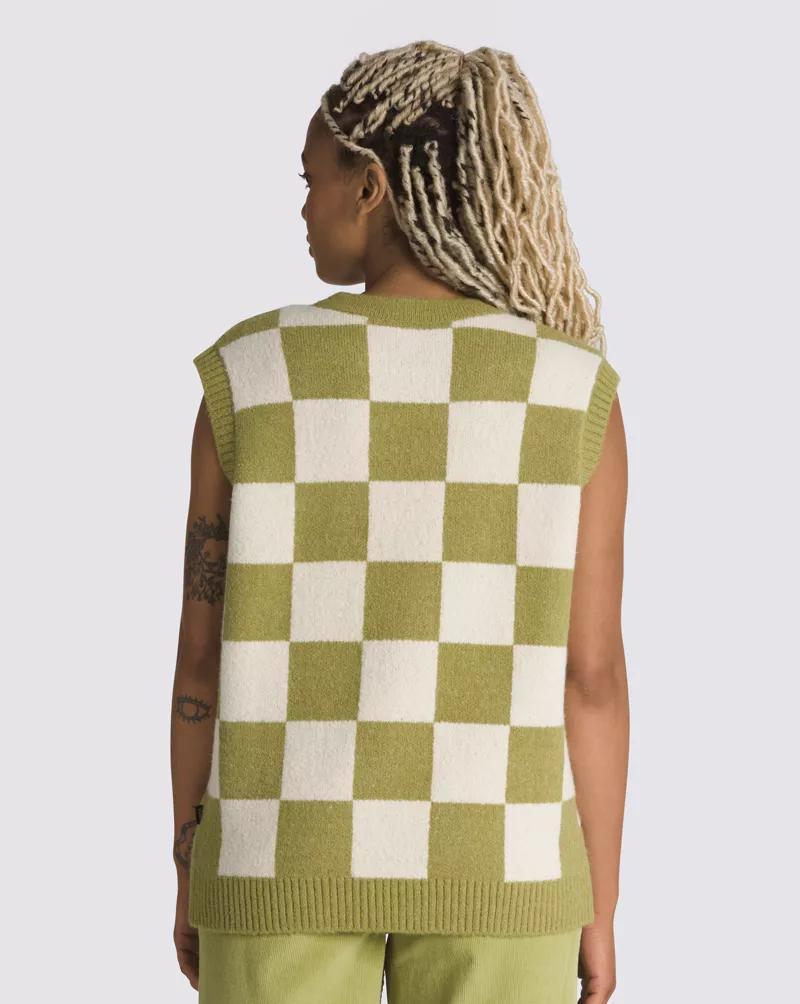 Courtyard Checker Sweater Vest Product Image