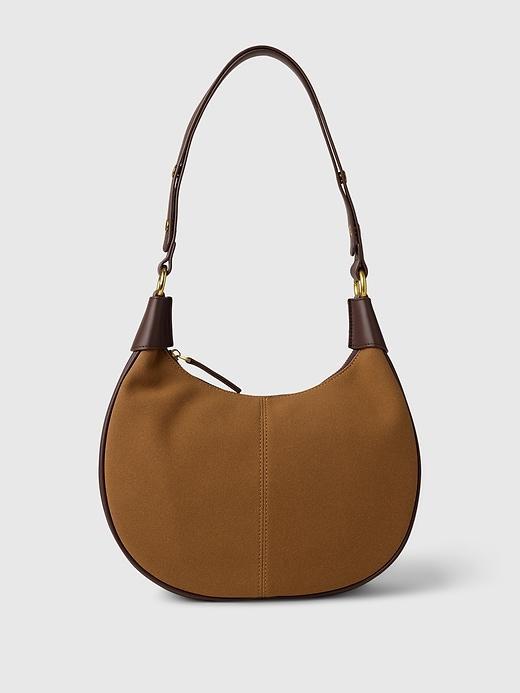 Vegan Suede Shoulder Bag Product Image