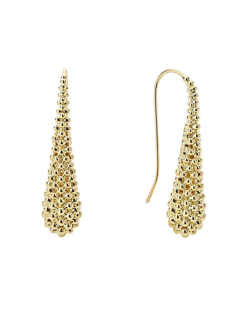 LAGOS Caviar Gold Collection 18k Gold Drop Earrings Product Image