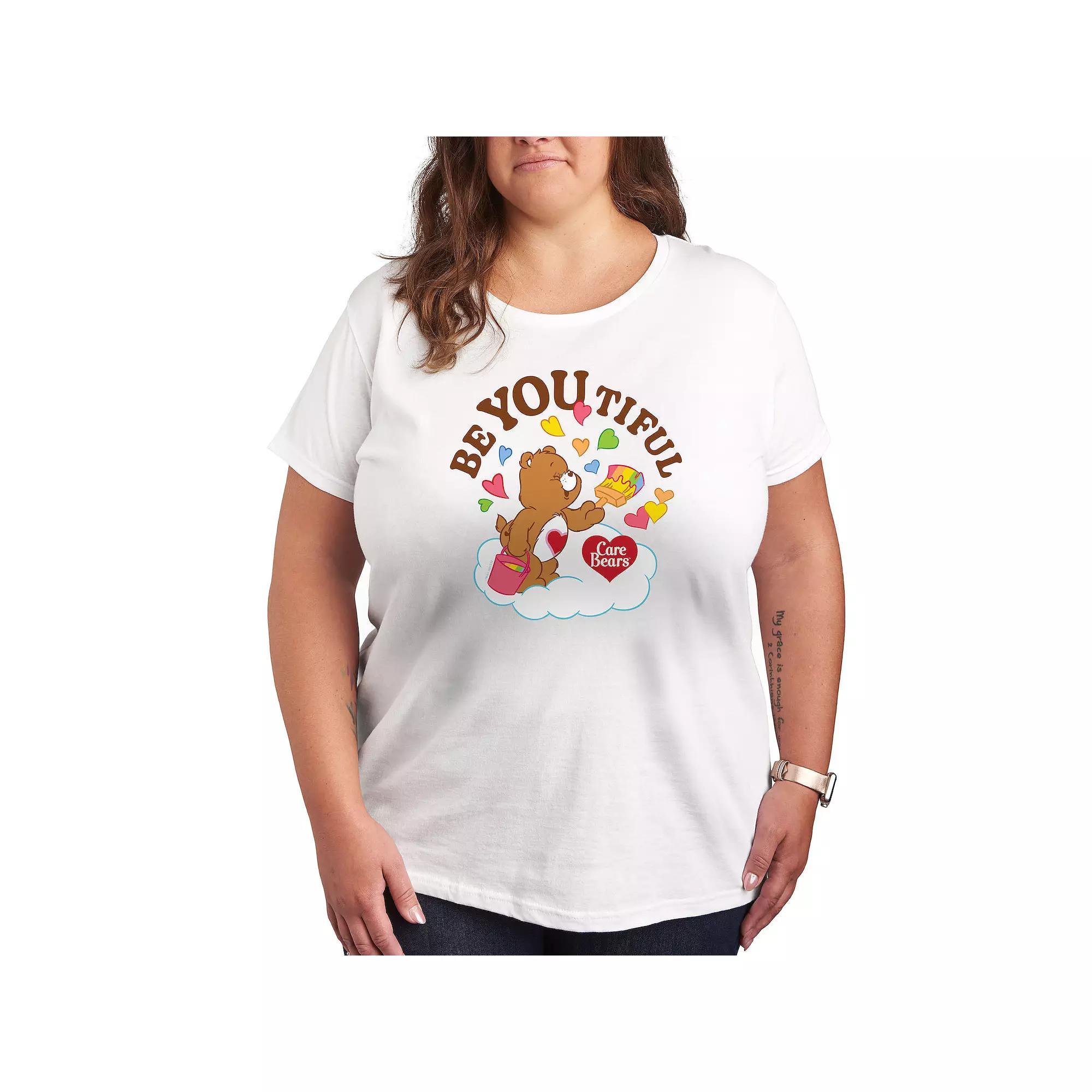 Plus Yellowstone Train Station Tours Graphic Tee, Women's, Size: 1XL, White Product Image