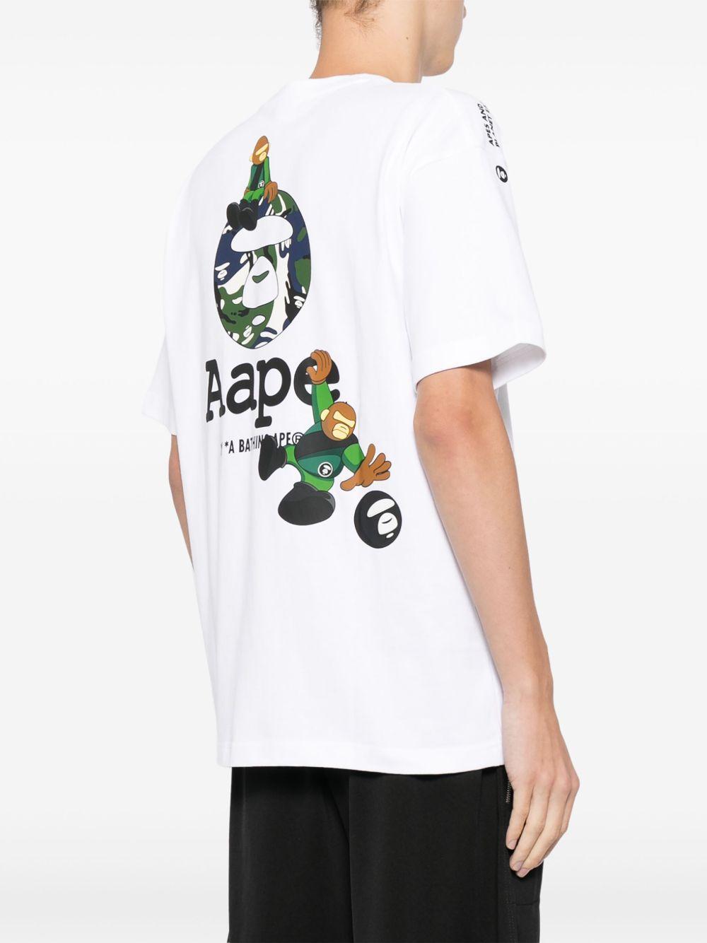 graphic-print cotton T-shirt Product Image