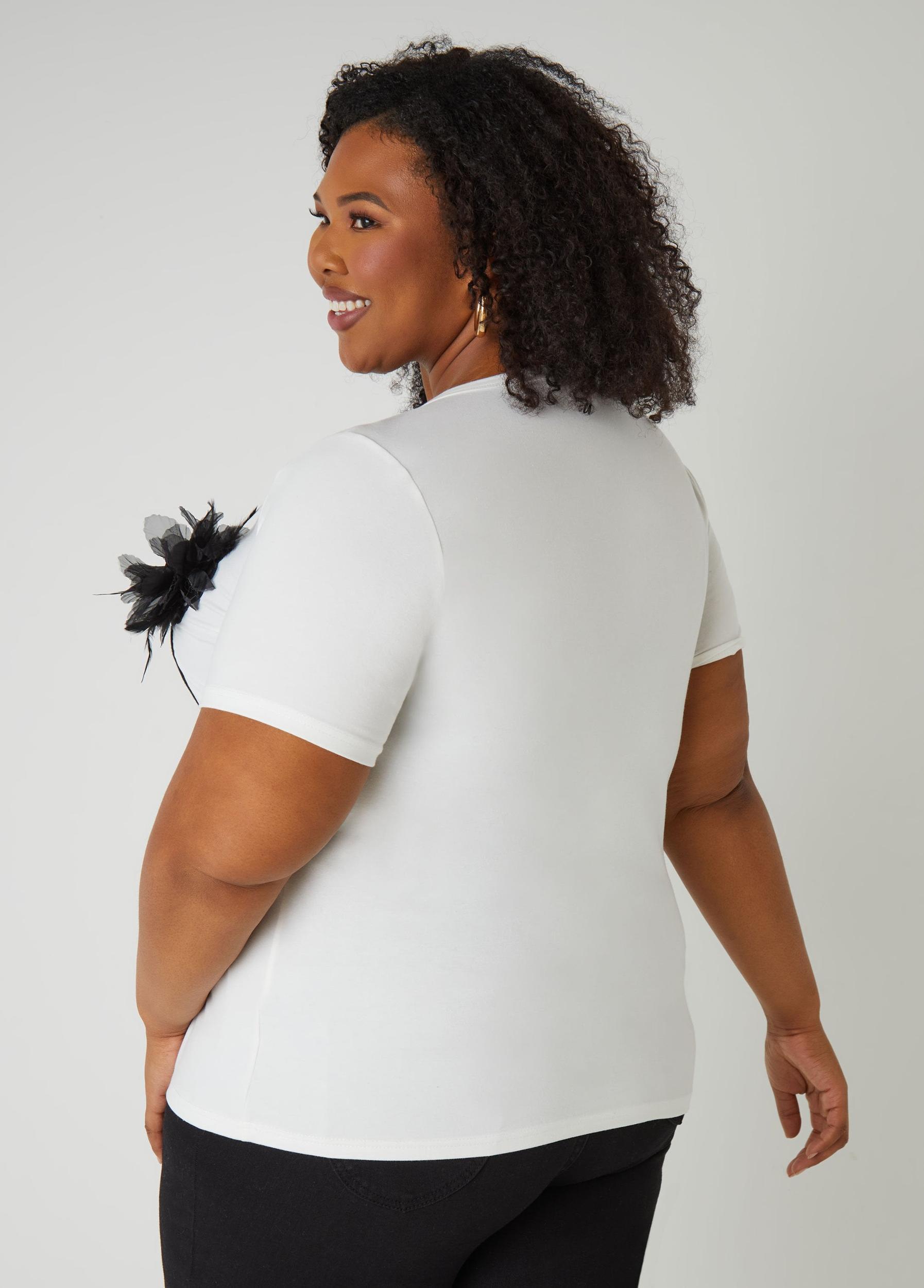 Embellished Profile Graphic Tee Product Image