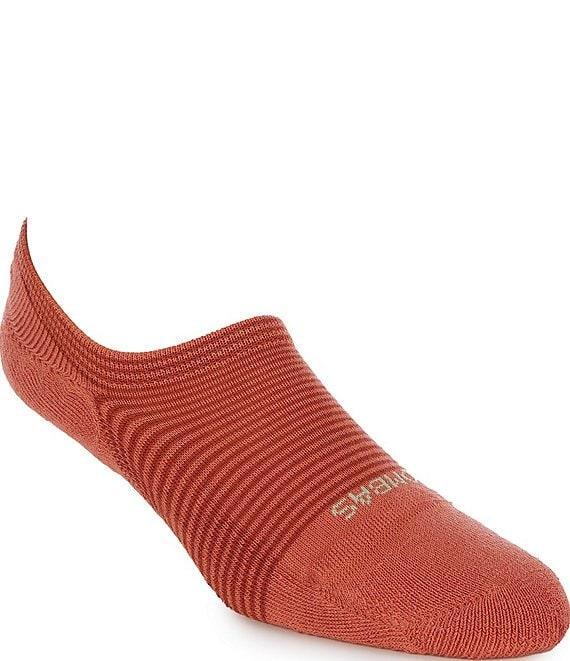 Bombas Solid Feedstripe Cushion No Show Socks Product Image
