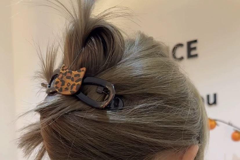 Leopard Hair Clip Product Image