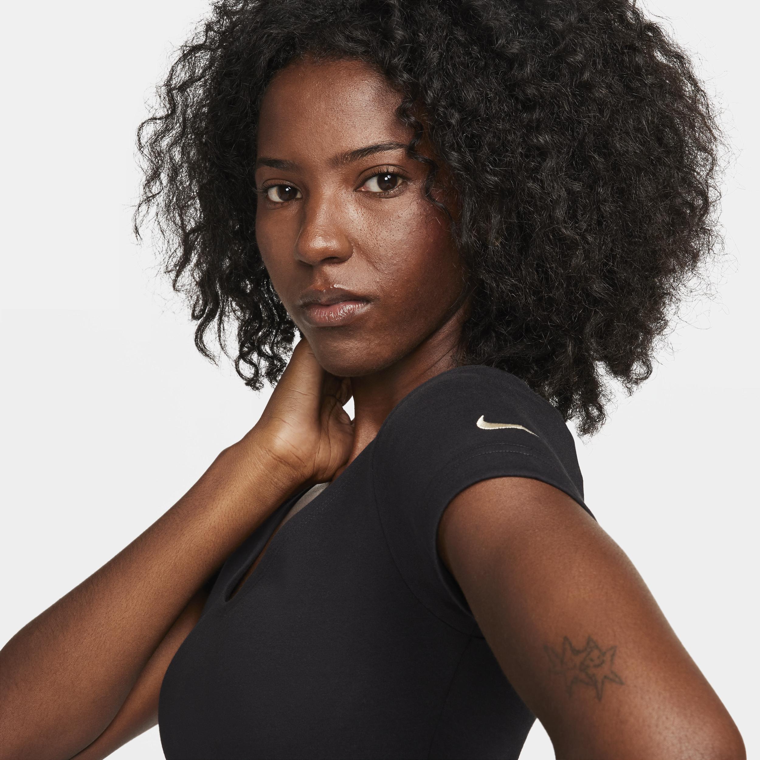 Nike Sportswear Essential Swoosh Women's Short-Sleeve Top Product Image