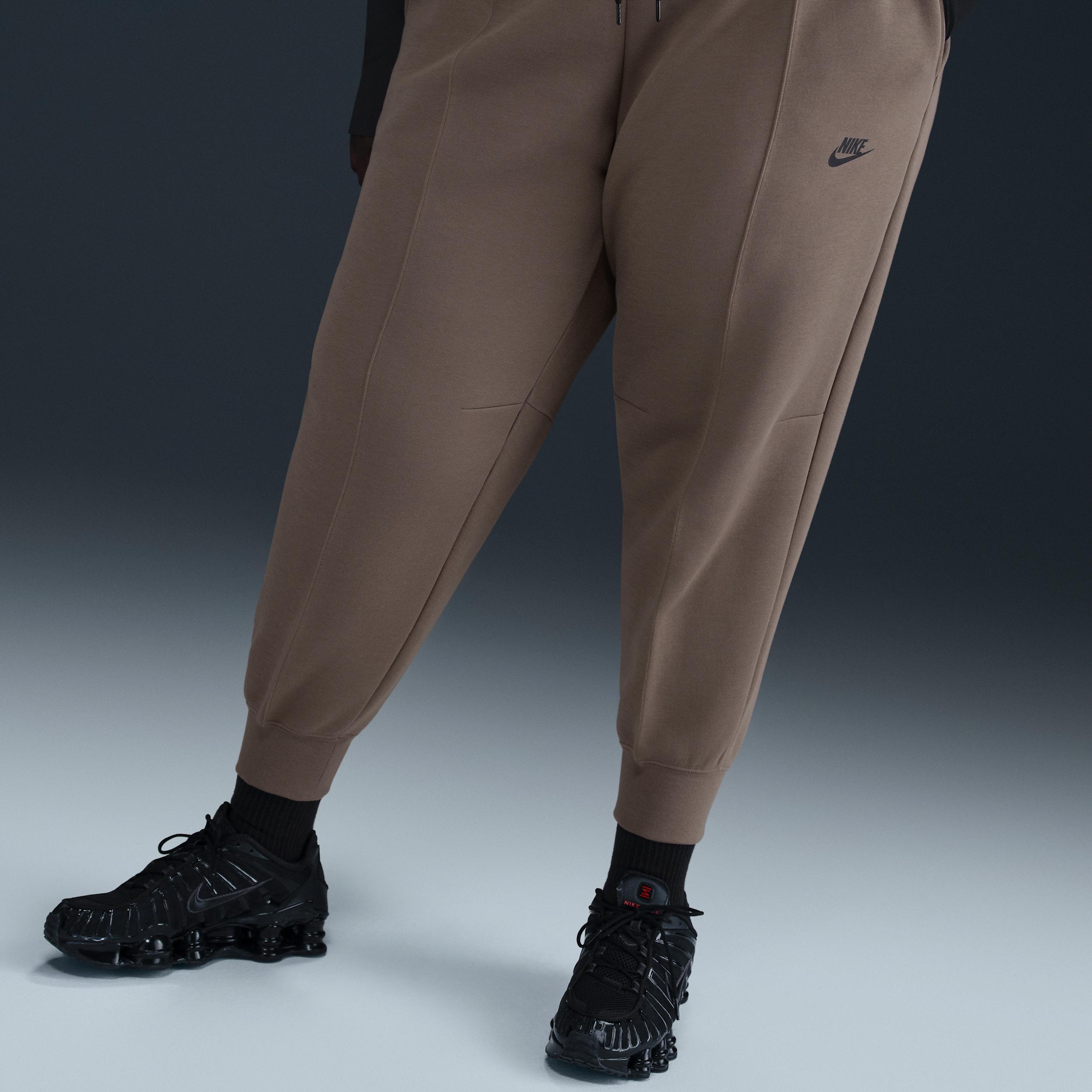 Women's Nike Sportswear Tech Fleece Mid-Rise Jogger Pants (Plus Size) Product Image