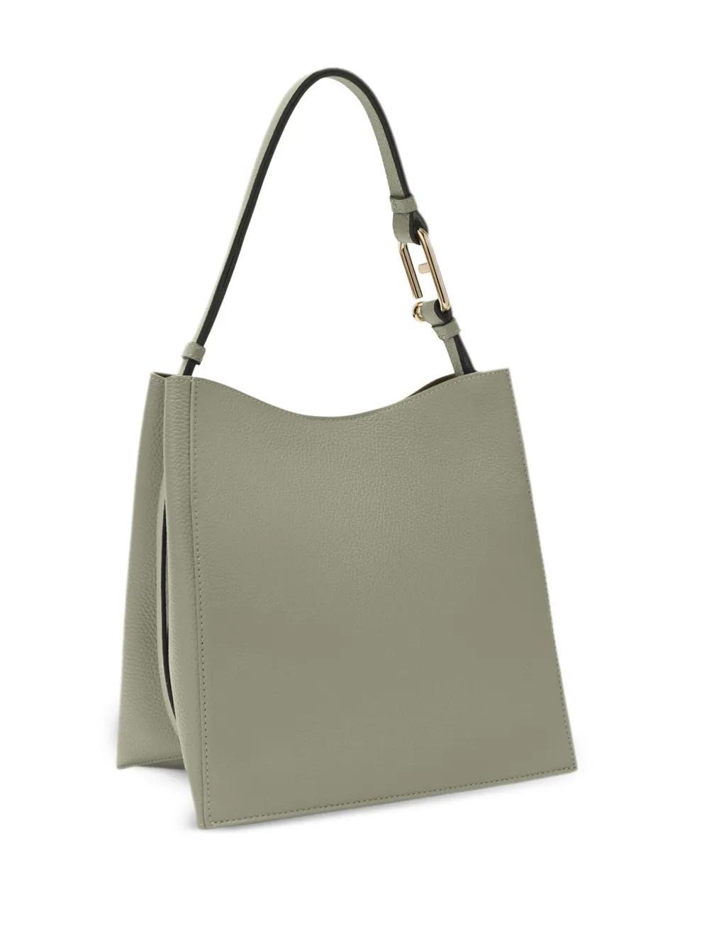 FURLA Mini Nuvola Shoulder Bag In Green Product Image