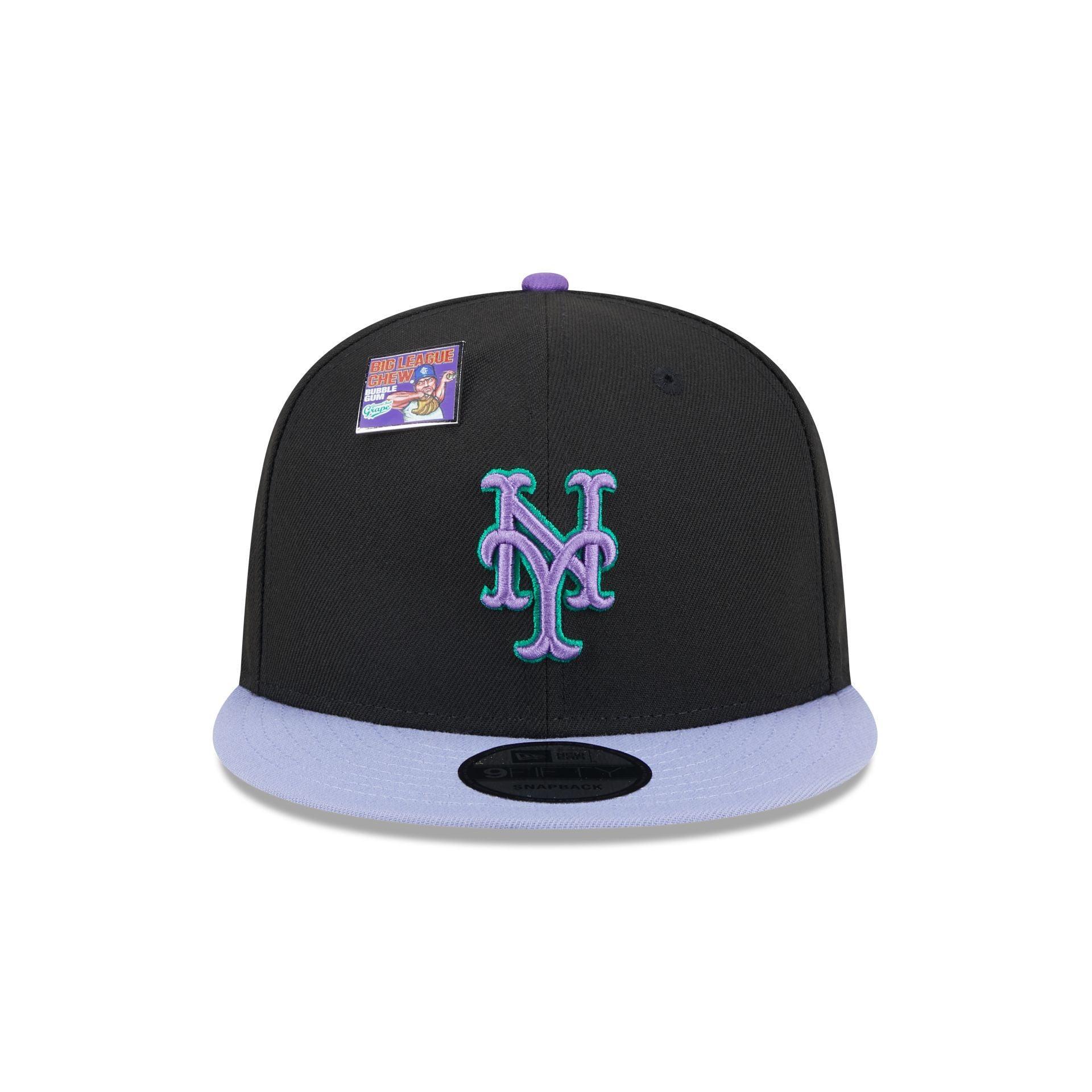 Big League Chew X New York Mets Grape 9FIFTY Snapback Hat Male Product Image