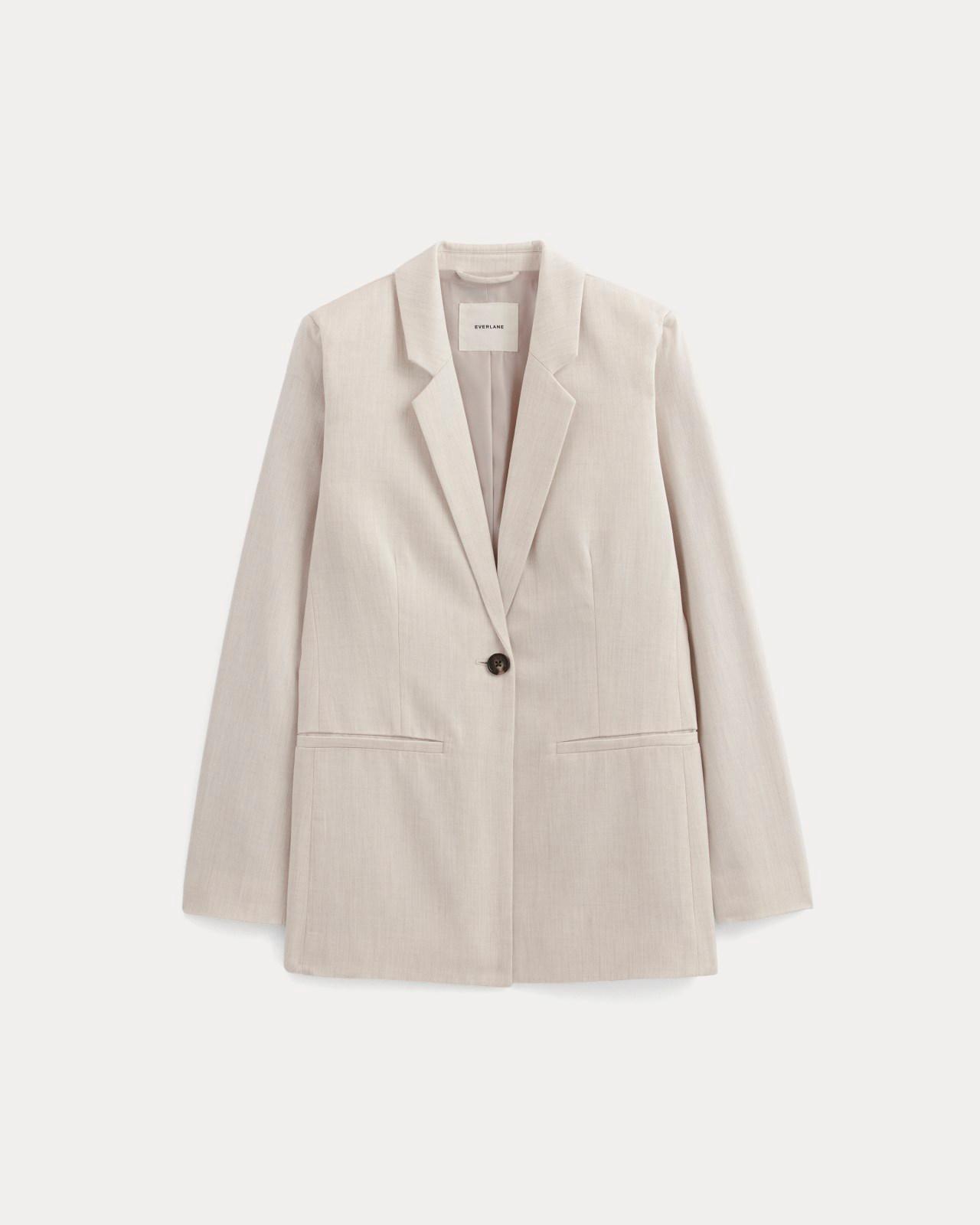 The Relaxed Blazer in Buttersmooth Product Image