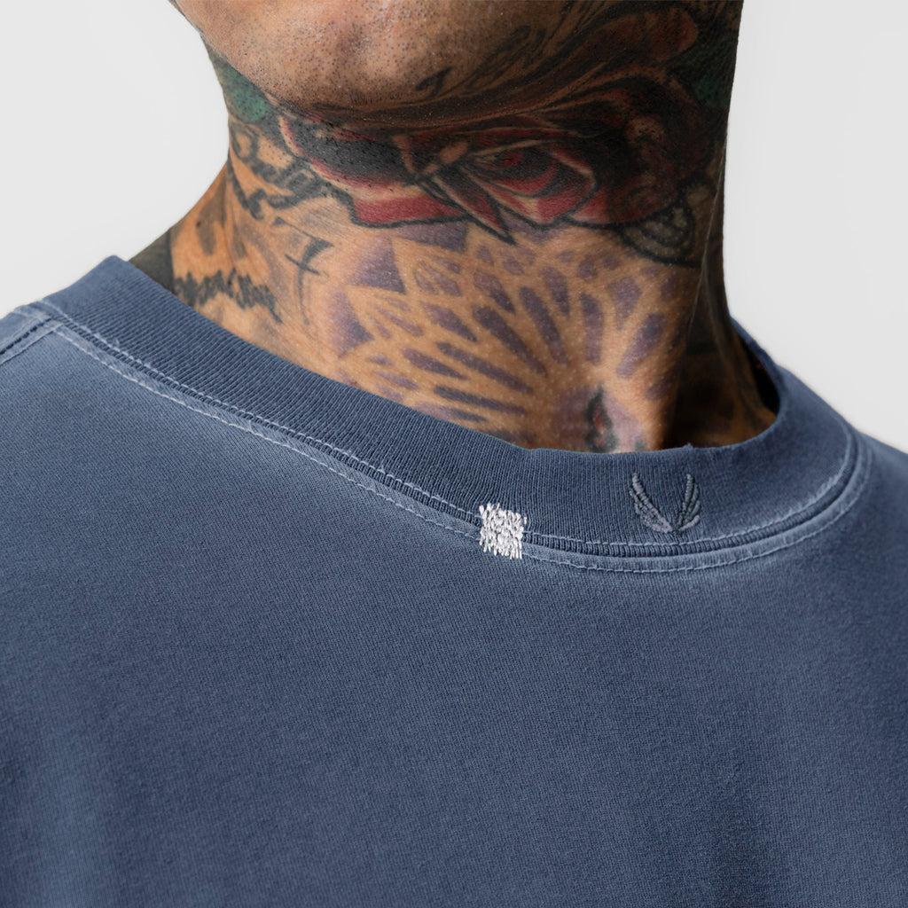 0797. Tech Essential™ Relaxed Tee - Faded Navy Product Image