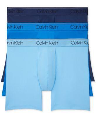 Calvin Klein Mens Micro Stretch 3-Pack Boxer Brief - Multi - XL Product Image