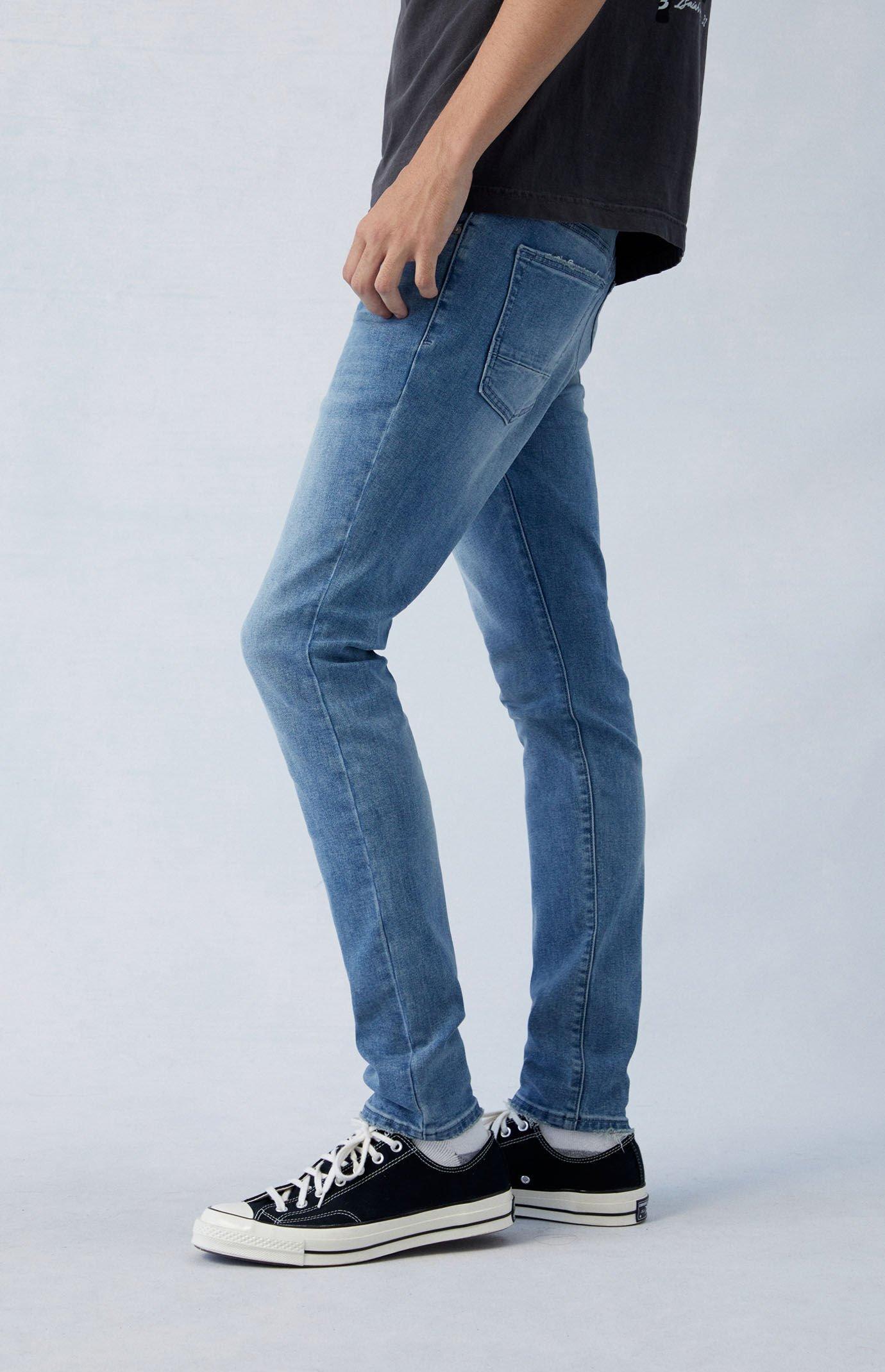 Men's Eco High Stretch Indigo Skinny Jeans 29W x 30L Product Image