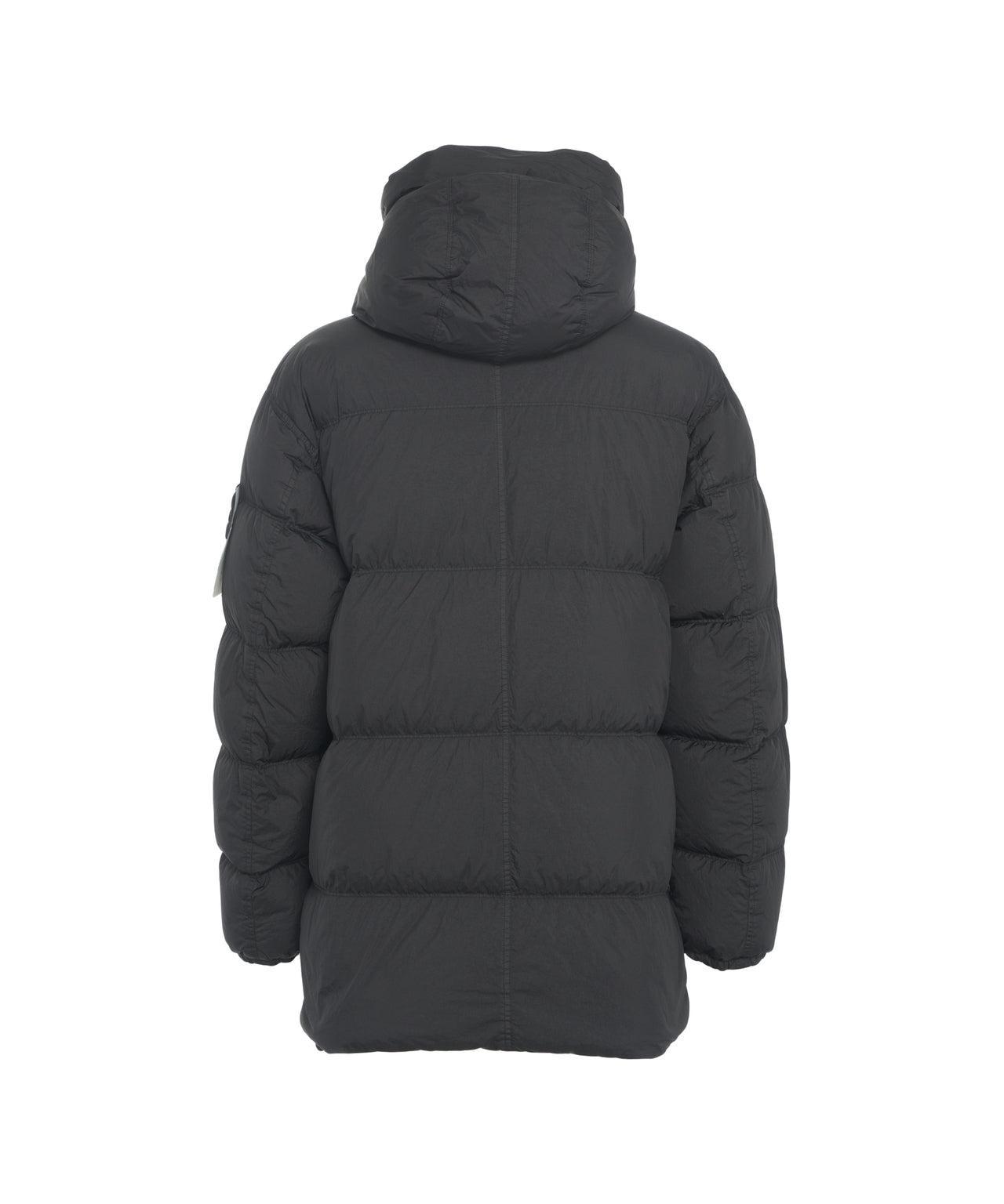 Hooded down jacket Product Image