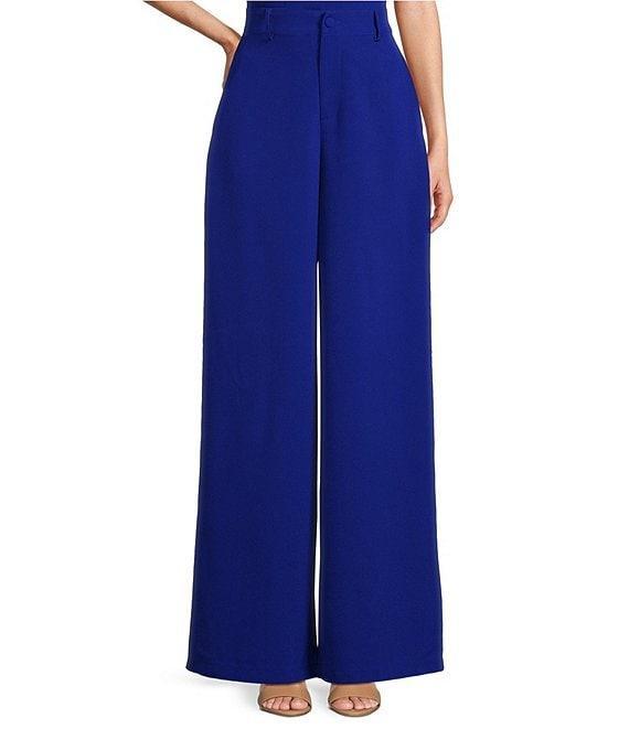 Sugarlips Chelsea High Waisted Wide Leg Coordinating Trousers Product Image