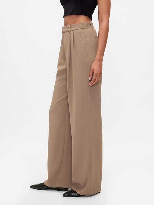 365 High Rise Pleated Trousers Product Image