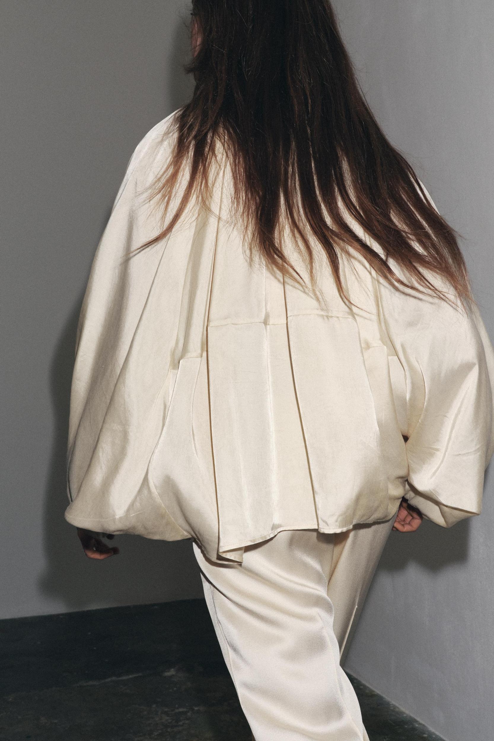 PUFFED BOMBER JACKET ZW COLLECTION Product Image