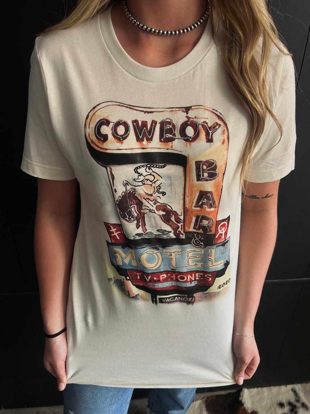 Cowboy Motel Graphic Tee Product Image