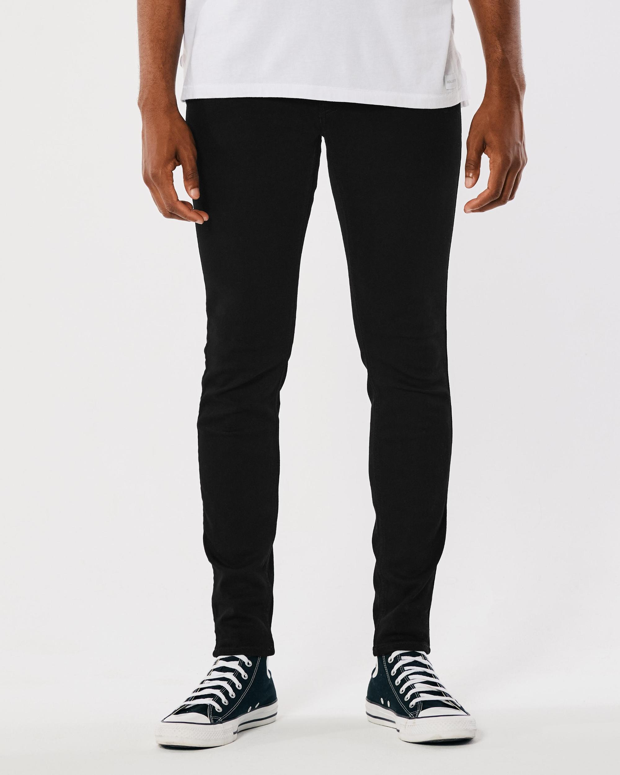 Black No Fade Super Skinny Jeans Product Image