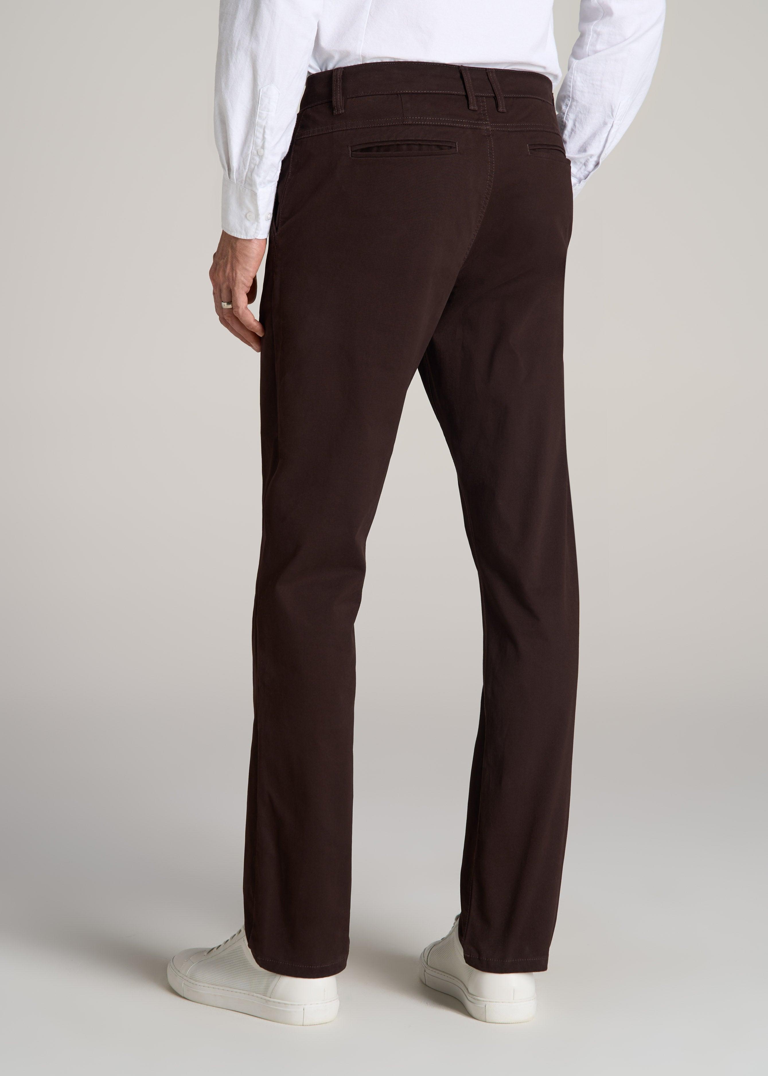 J1 STRAIGHT Leg Chinos in Black - Pants for Tall Men Product Image