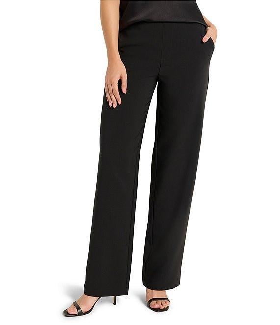 NIC + ZOE Stretch Suiting Lenox Wide Leg Pants Product Image