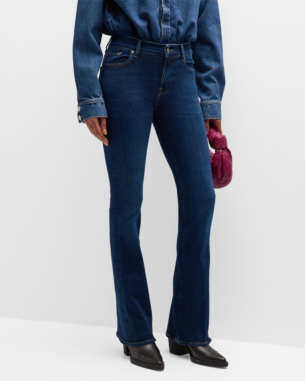 Womens Low-Rise Boot-Cut Jeans Product Image