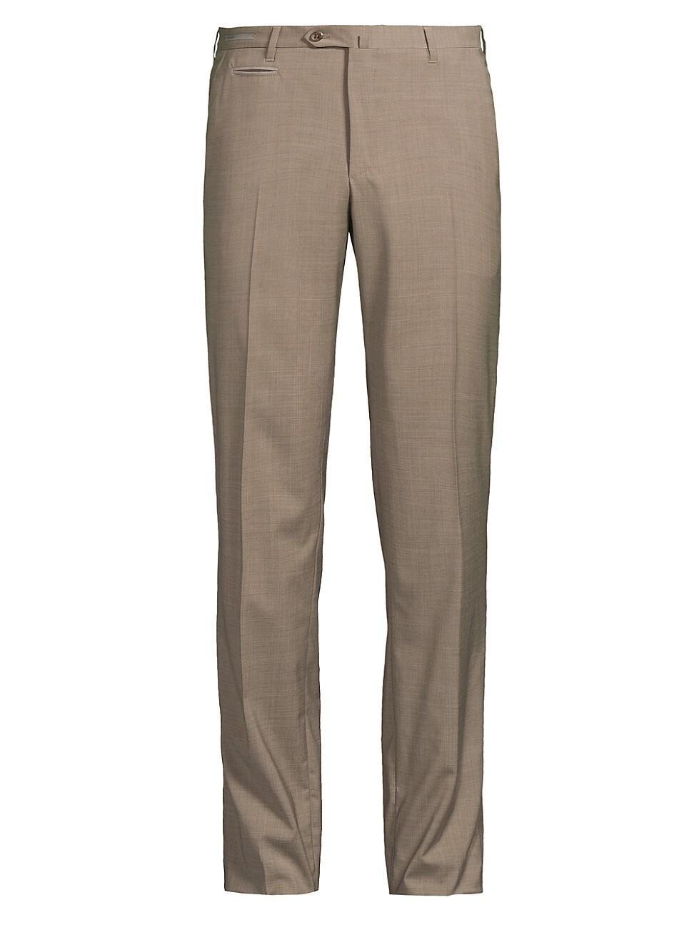 Mens Stretch-Wool Trousers Product Image