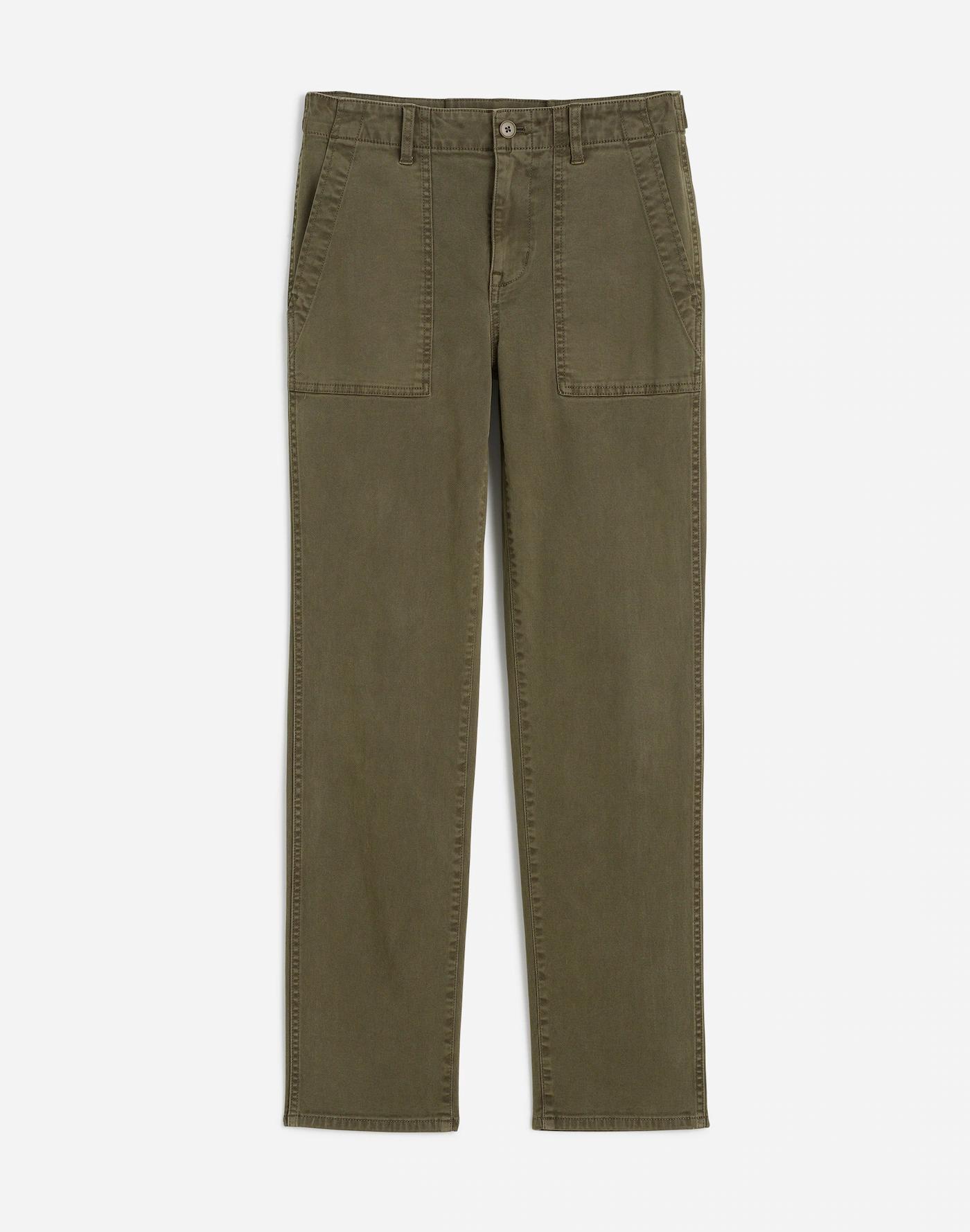 The Slim Straight Utility Pant in Garment Dye Product Image