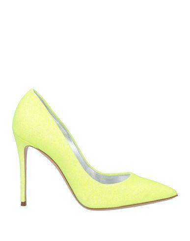 CASADEI Woman Pumps Yellow Size 8 Leather Product Image