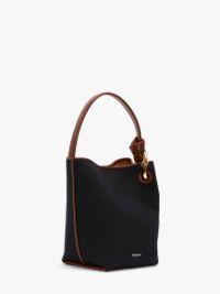 JWA CORNER BUCKET - CANVAS  TOP HANDLE BAG in blue | JW Anderson US  Product Image