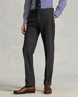 Mens Wool Crease-Front Pants Product Image