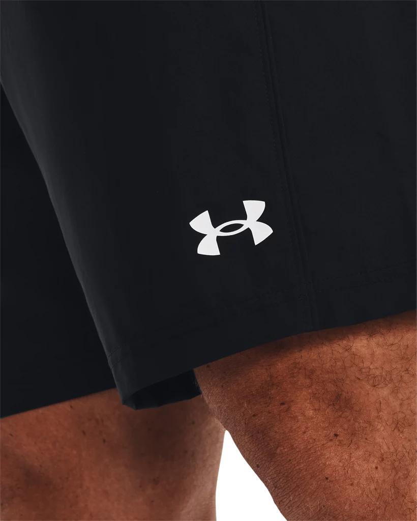 Men's UA Woven Halfback Wordmark Shorts Product Image