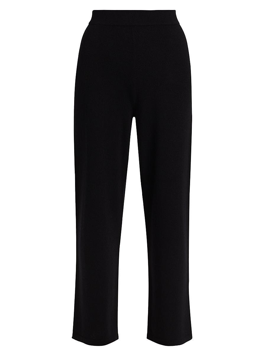 Womens Straight Lag Cashmere Tipped Pants Product Image