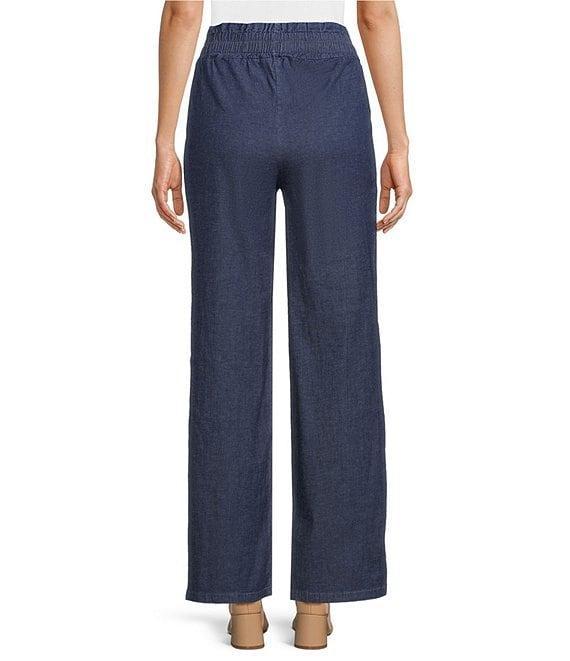 M Made in Italy Cotton Straight Leg Pants Product Image