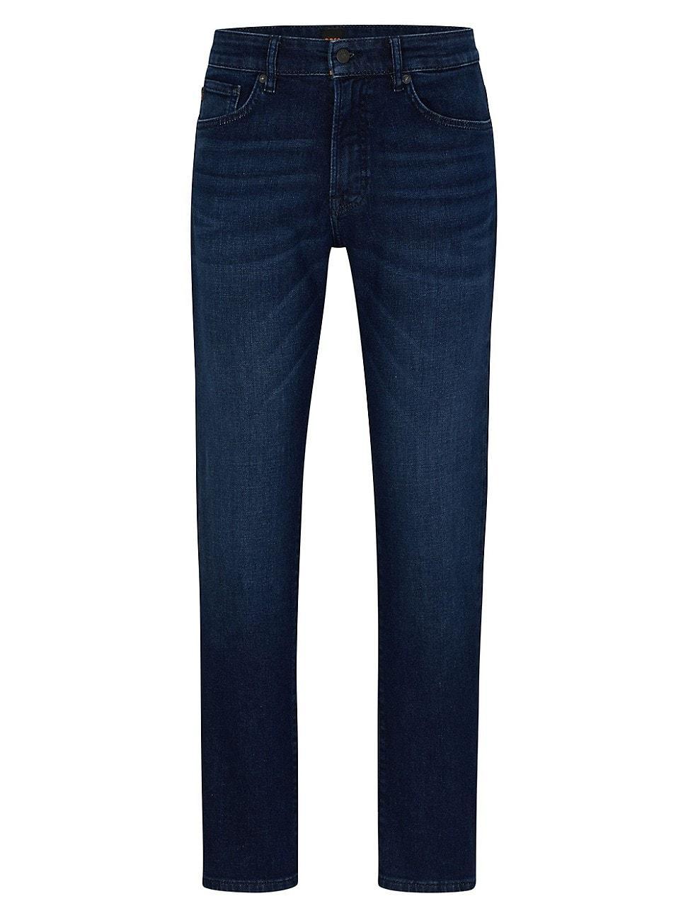 Regular-fit Jeans In Blue Comfort-stretch Denim Product Image