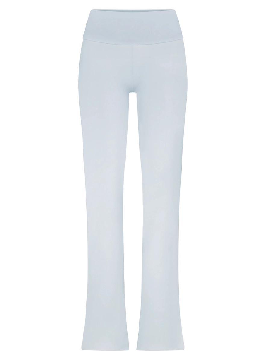 Womens Cotton Jersey Foldover Pants Product Image