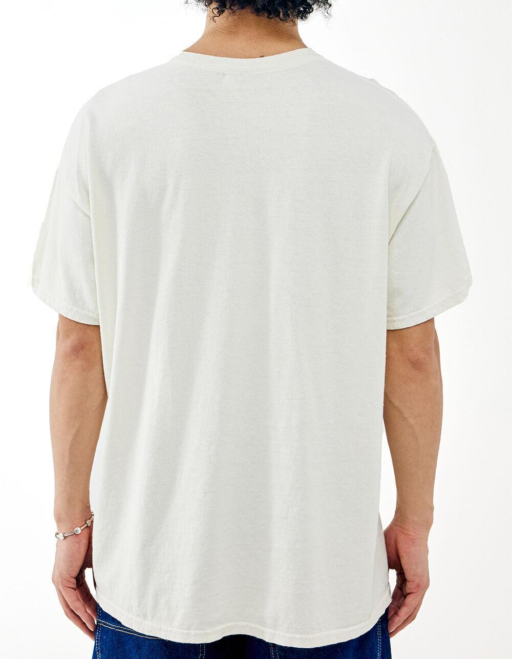 BDG Urban Outfitters Harmony Embroidery Mens Tee - WHITE Product Image