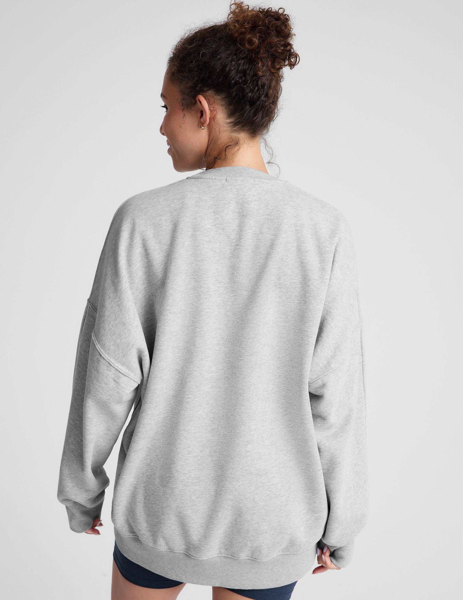 LuxeFleece Oversized Sweatshirt Product Image