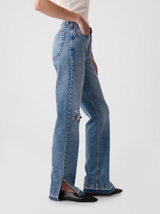 Mid Rise Double Cargo '90s Loose Jeans Product Image