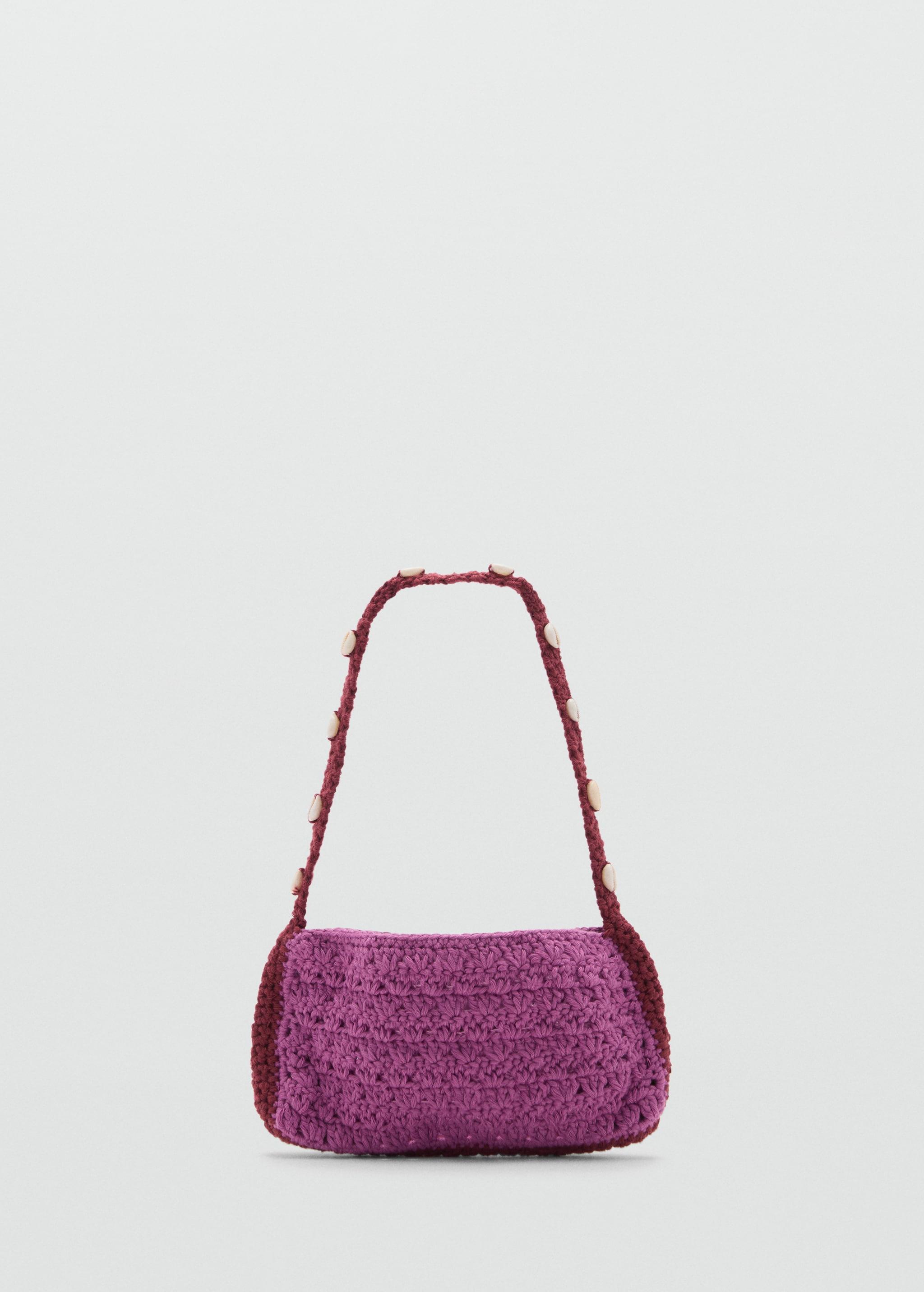 Crochet handbag - Women | MANGO USA Product Image