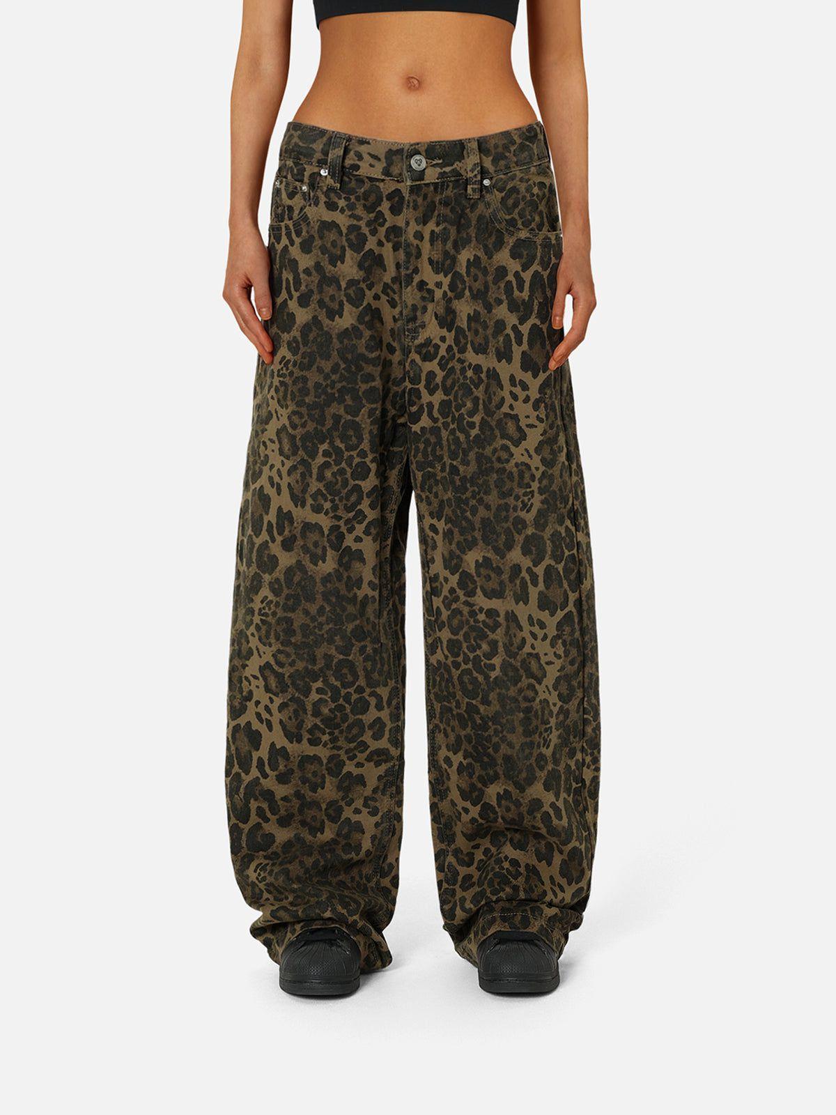 Aelfric Eden Leopard Jeans Product Image