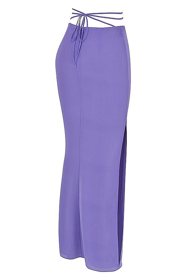 Amalfi  violet cutout maxi skirt Product Image