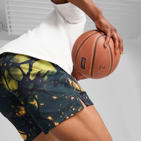 PUMA x LAMELO BALL Rare Reserve Men's Basketball Shorts in Black/Aop Product Image