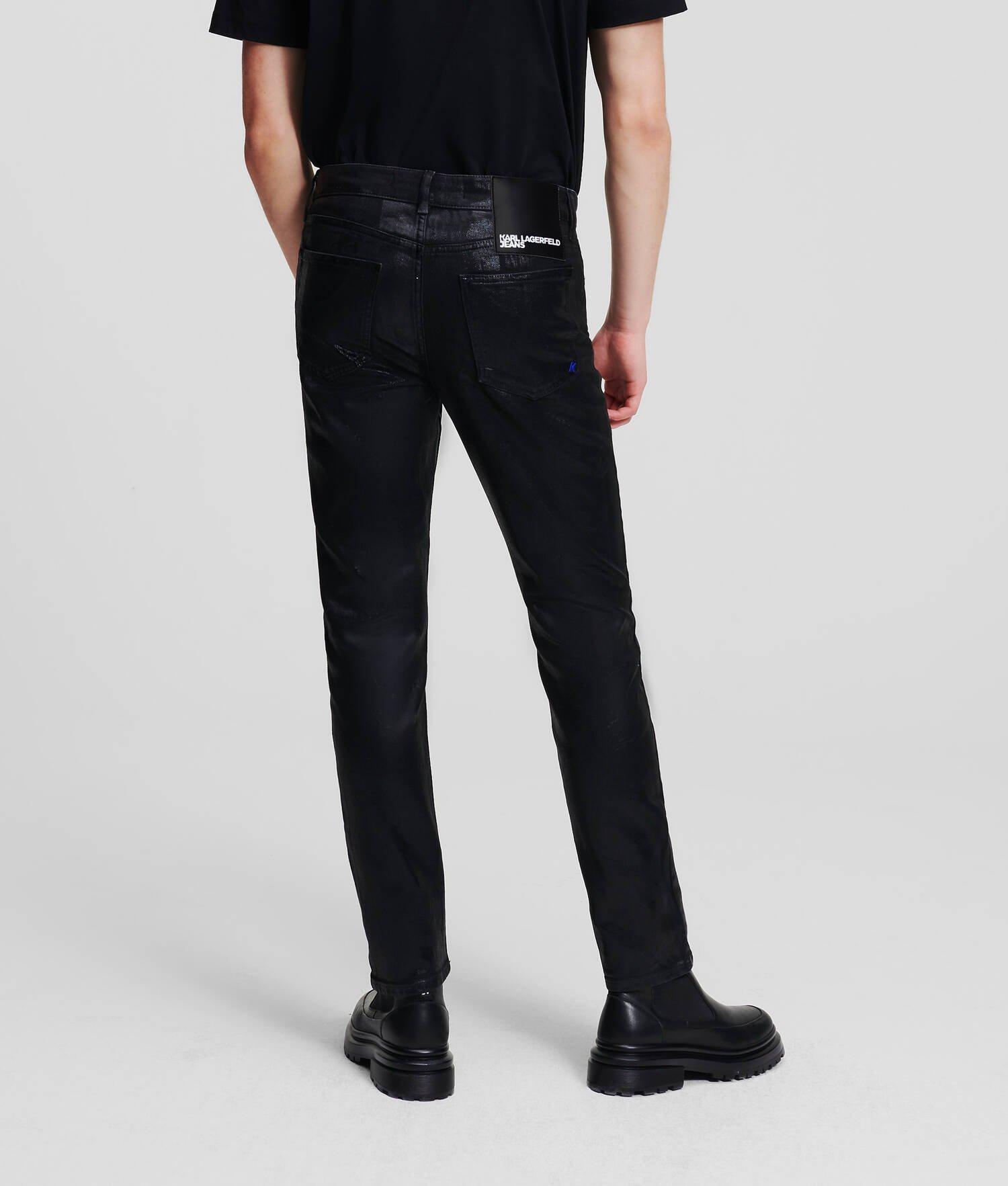 KLJ COATED SLIM JEANS Product Image