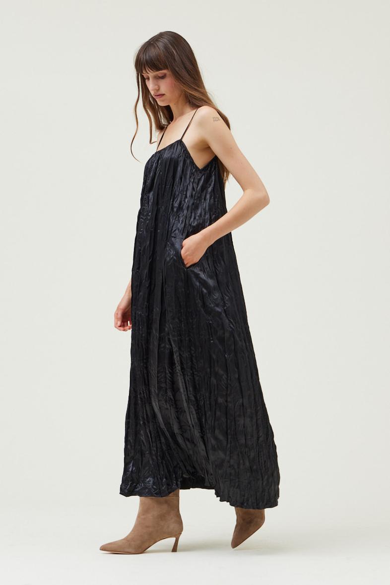 Pleated Maxi Dress Product Image