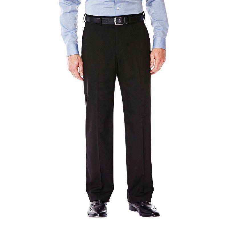 Men's J.M. Haggar® Premium Classic-Fit Flat-Front Stretch Suit Pants, Size: 44X30, Medium Gray Product Image