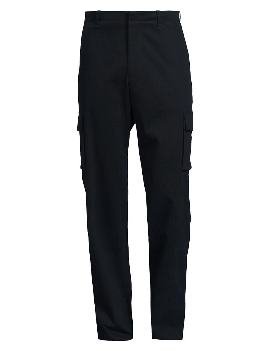 Mens Cotton-Blend Cargo Pants Product Image