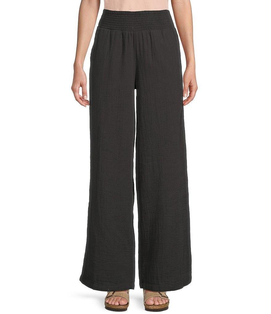 Billabong New Waves High Rise Relaxed Gauze Pants Product Image