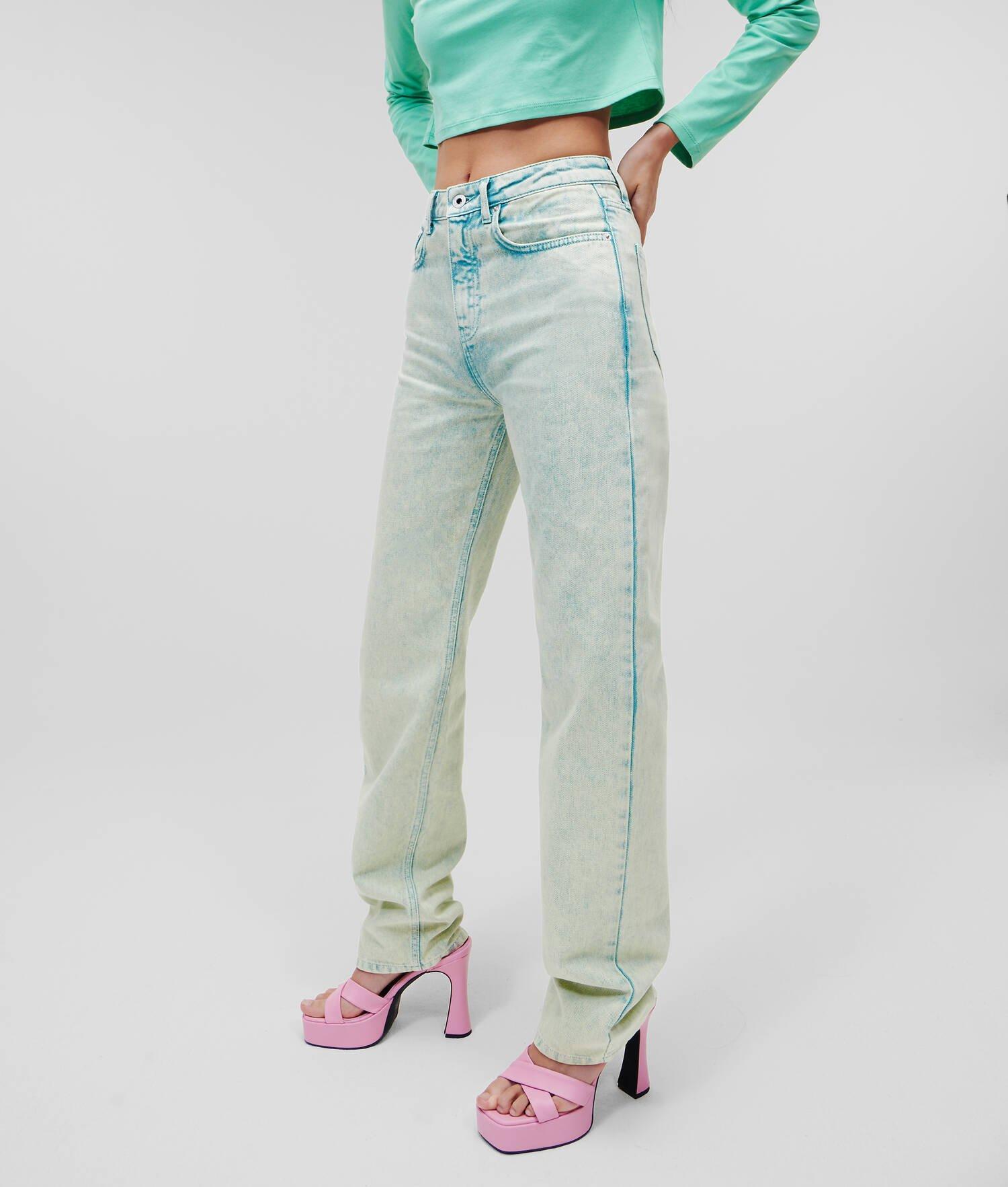 KLJ HIGH RISE STRAIGHT JEANS Product Image